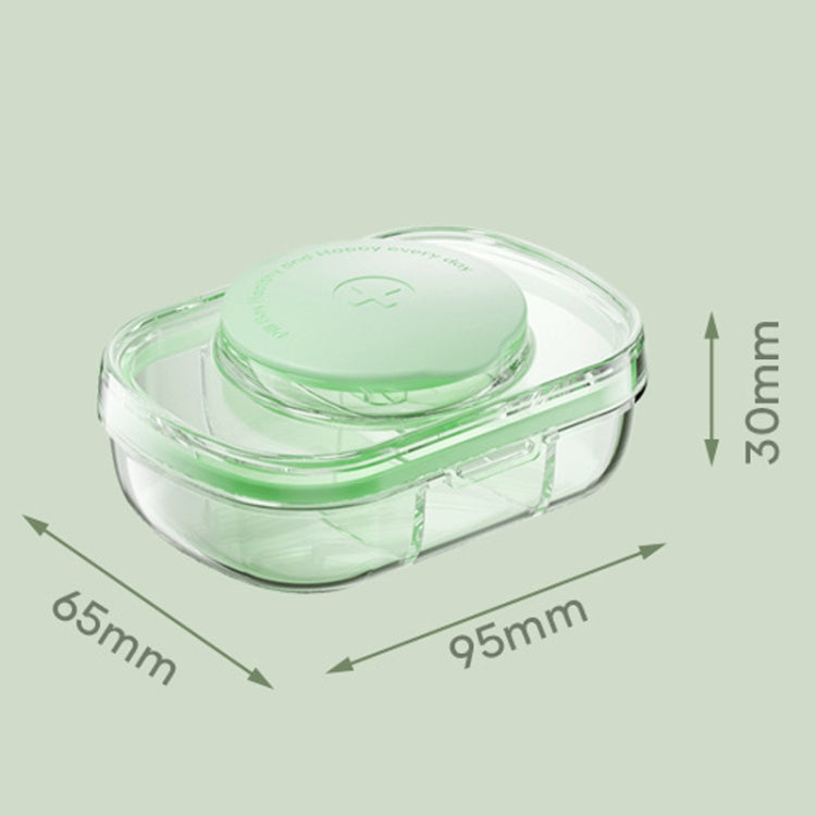 Portable Compartment Sealed Medicine Organizer Large Capacity Pill Dispenser(Transparent Gray) - free shipping - PMC TechLife - Order now!