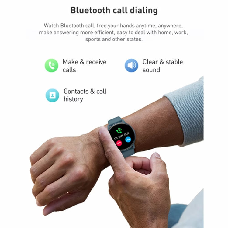 Bluetooth Talk Smartwatch Multi-Function Monitor Heart Rate / Blood Pressure / Blood Oxygen / Sleep(Pink) - Smart Watches by PMC TechLife | Online Shopping South Africa | PMC TechLife | Buy Now Pay Later Mobicred