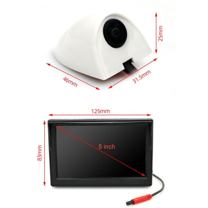 5 Inch AHD Video Monitor Car Reversing High-Definition Camera, Specification: No Video Recording + Blind Spot - Rear View Cameras by PMC Jewellery | Online Shopping South Africa | PMC Jewellery | Buy Now Pay Later Mobicred