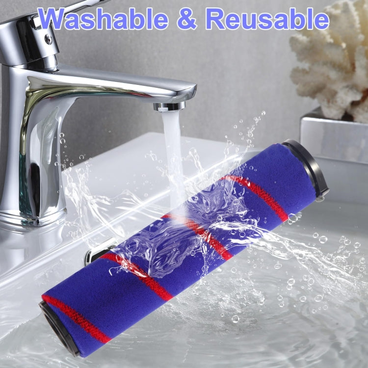 For Dyson V7 V8 V10 V11 V15 Soft Velvet Suction Head With Full Range Dust Display Light - For Dyson Accessories by PMC TechLife | Online Shopping South Africa | PMC TechLife | Buy Now Pay Later Mobicred
