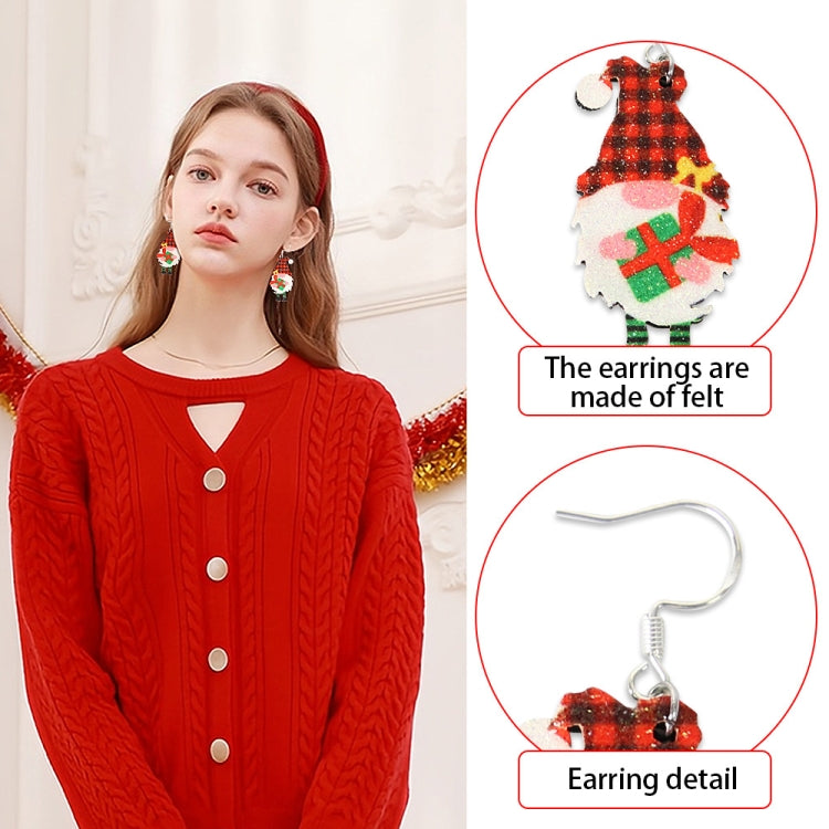 Christmas Element Cartoon Decoration Earrings Shiny Earrings, Spec: Sock - free shipping - PMc TechLife - Order now!