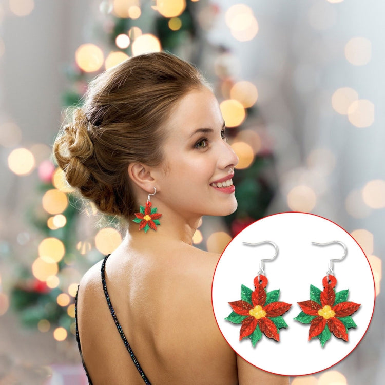 Christmas Element Cartoon Decoration Earrings Shiny Earrings, Spec: Sock - free shipping - PMc TechLife - Order now!
