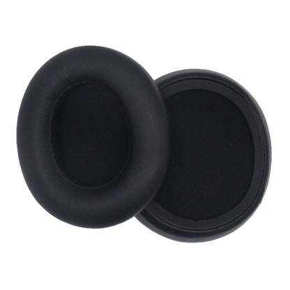 1pair For SteelSeries Arctis Nova 3 / 5 / 7 / Pro Wired Headphone Sponge Cover, Color: Black Leather - Earmuff & Pad by PMC Jewellery | Online Shopping South Africa | PMC Jewellery | Buy Now Pay Later Mobicred