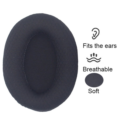 1pair For Razer Opus X Headphone Replacement Sponge Cover Ear Pad Accessories(Black Net) - Earmuff & Pad by PMC Jewellery | Online Shopping South Africa | PMC Jewellery | Buy Now Pay Later Mobicred