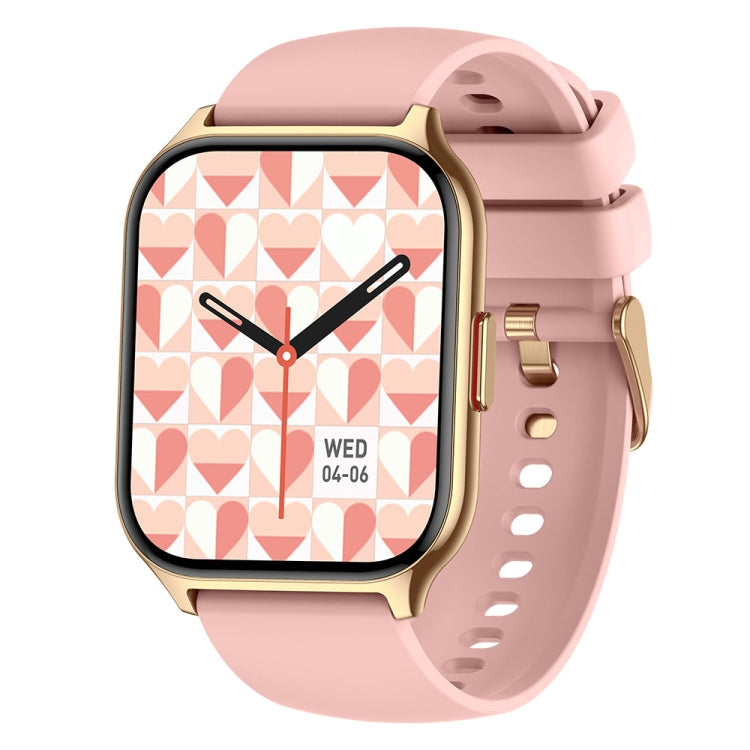 Blood Oxygen / Sleep / Heart Rate Health Monitoring Smart Watch Square Sports Watch(Pink) - Smart Watches by PMC TechLife | Online Shopping South Africa | PMC TechLife | Buy Now Pay Later Mobicred