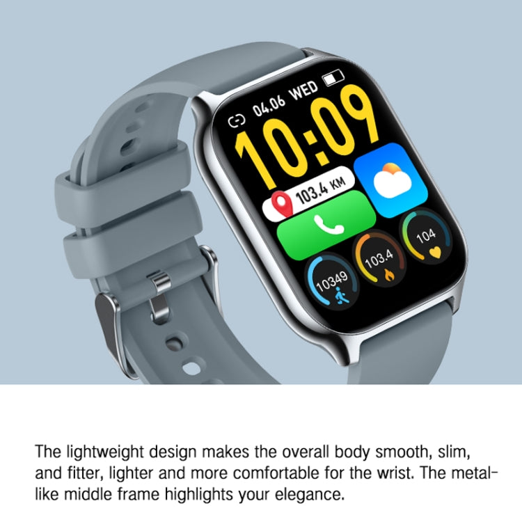 Blood Oxygen / Sleep / Heart Rate Health Monitoring Smart Watch Square Sports Watch(Black) - Smart Watches by PMC TechLife | Online Shopping South Africa | PMC TechLife | Buy Now Pay Later Mobicred