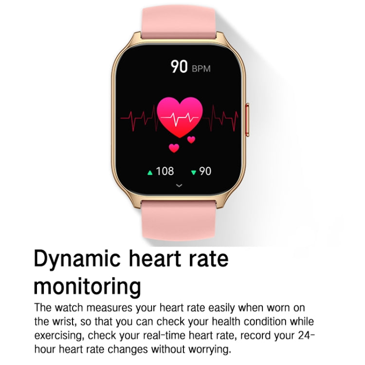 Blood Oxygen / Sleep / Heart Rate Health Monitoring Smart Watch Square Sports Watch(Black) - Smart Watches by PMC TechLife | Online Shopping South Africa | PMC TechLife | Buy Now Pay Later Mobicred
