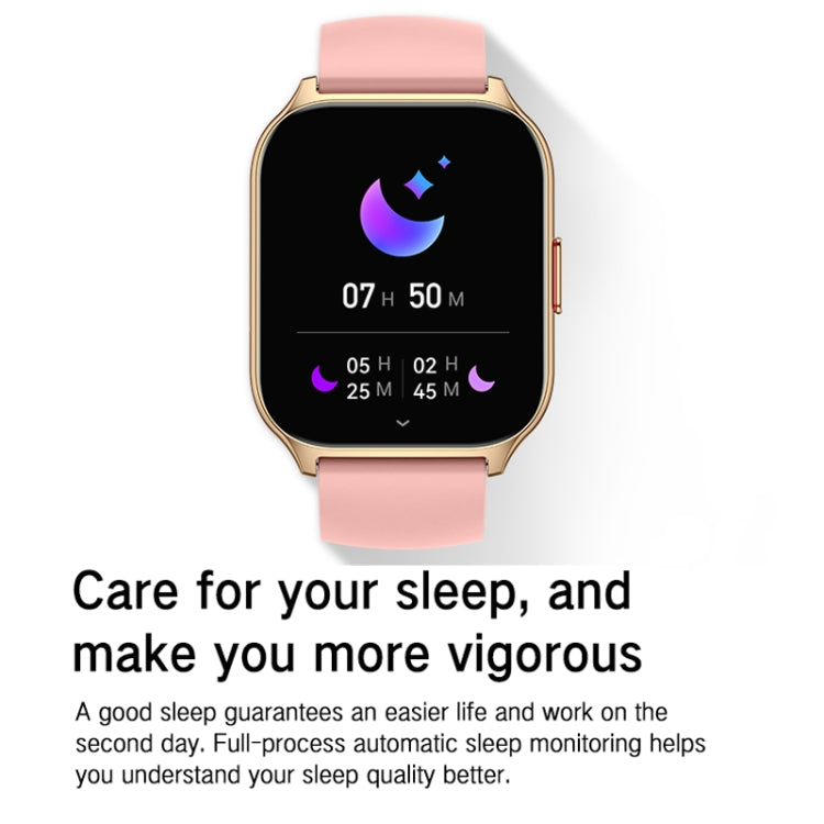 Blood Oxygen / Sleep / Heart Rate Health Monitoring Smart Watch Square Sports Watch(Black) - Smart Watches by PMC TechLife | Online Shopping South Africa | PMC TechLife | Buy Now Pay Later Mobicred