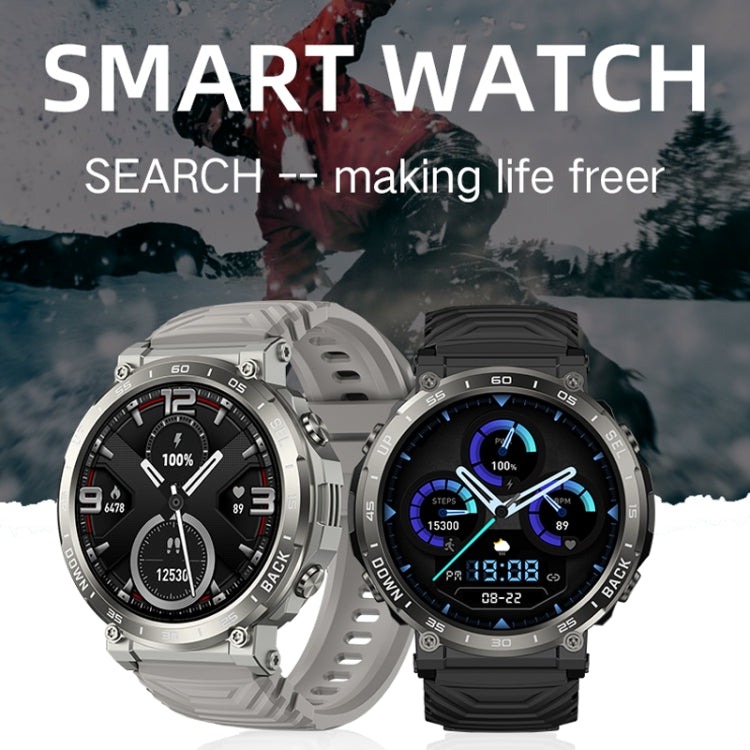 Bluetooth Talk Outdoor Pedometer Exercise Heart Rate Sleep Monitoring Smart Watch(Black) - Smart Watches by PMC TechLife | Online Shopping South Africa | PMC TechLife | Buy Now Pay Later Mobicred