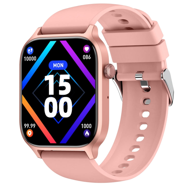 Bluetooth Talk HD Large Screen Heart Rate Oxygen Monitoring Multi-Sport Mode Smart Watch(Pink) - free shipping - PMC TechLife - Order now!