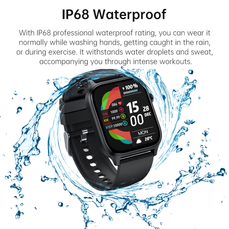 Bluetooth Talk HD Large Screen Heart Rate Oxygen Monitoring Multi-Sport Mode Smart Watch(Purple) - Smart Watches by PMC TechLife | Online Shopping South Africa | PMC TechLife | Buy Now Pay Later Mobicred
