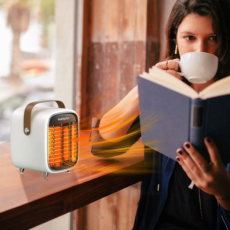 Y36 Mini Portable Desktop Heater Home Office Electric Heater, Color: US Plug Green - Electric Heaters by PMC TechLife | Online Shopping South Africa | PMC TechLife | Buy Now Pay Later Mobicred