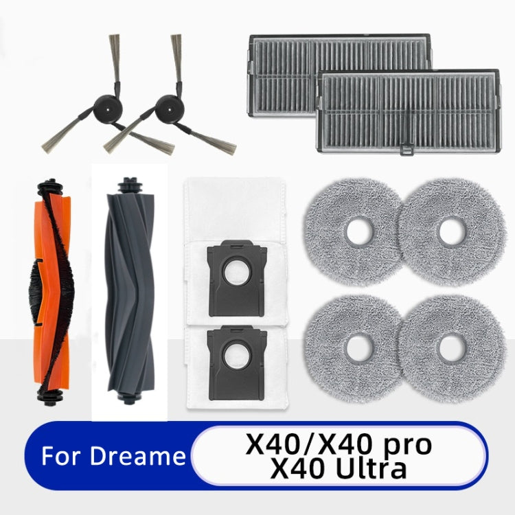 For Dreame X40 Pro / X40 Ultra Robot Vacuum Replacement, Spec: Side Brush - For Xiaomi Accessories by PMc TechLife | Online Shopping South Africa | PMc TechLife | Buy Now Pay Later Mobicred