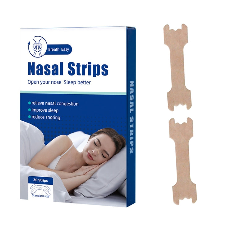 30pcs /Pack 66 X 19mm Nasal Strips To Improve Sleep, Reduce Snoring And Relieve Nose Congestion - free shipping - PMC TechLife - Order now!