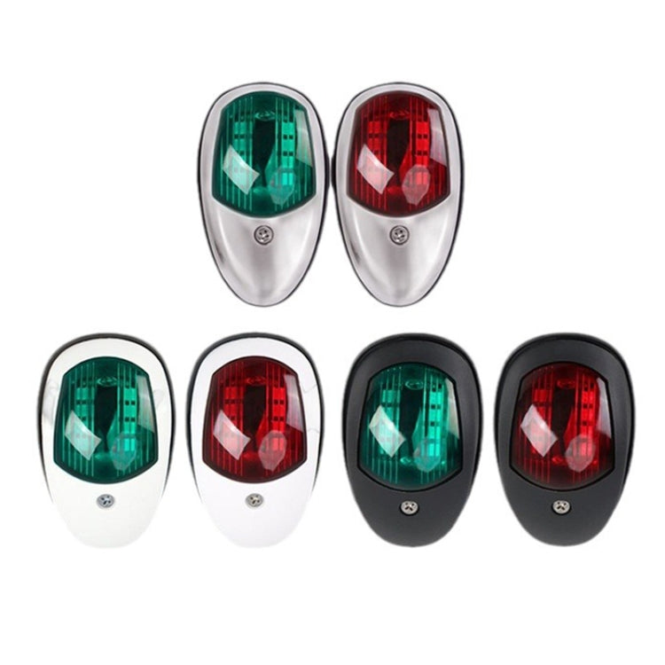 Marine Navigation Warning Light Signal LED Yacht Light, Color: Silver Shell Green - Marine Accessories & Parts by PMC Jewellery | Online Shopping South Africa | PMC Jewellery | Buy Now Pay Later Mobicred