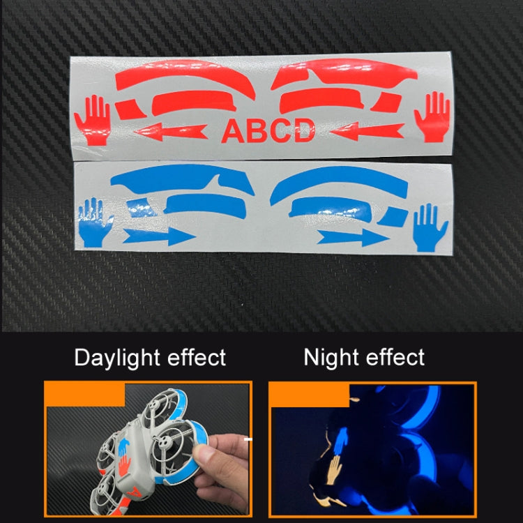 For DJI Neo CQT Dazzle Color Glow Stickers Waterproof Anti-fouling Luminous Drone Color Change Stickers - free shipping - PMC TechLife - Order now!