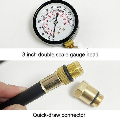 2pcs / Set G324 Motorcycle And Vehicle Cylinder Pressure Inspection Gauge Cylinder Pressure Test Tool - Tire Pressure Gauges by PMC Jewellery | Online Shopping South Africa | PMC Jewellery | Buy Now Pay Later Mobicred