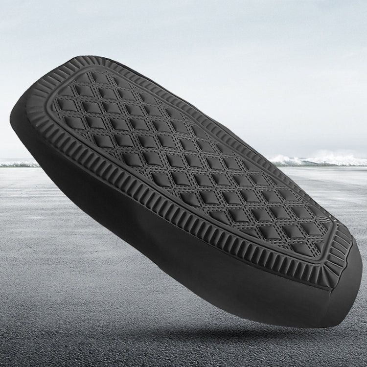 Large Electrical Bike Warm Breathable Non-Slip Cushion Cover(Black) - Seat Covers by PMc TechLife | Online Shopping South Africa | PMc TechLife | Buy Now Pay Later Mobicred