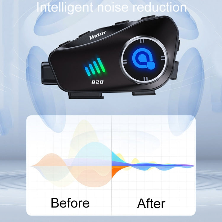KUQIBAO Q28 Motorcycle Riding Helmet Bluetooth-compatible Headset Recorder(Hard Microphone) - free shipping - PMC TechLife - Order now!