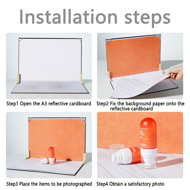 30x40cm 2+7 Thick Background Boards Photography Props Background Set, Style: Two - Wood Floor by PMC TechLife | Online Shopping South Africa | PMC TechLife | Buy Now Pay Later Mobicred