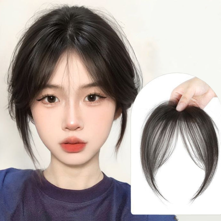 Ladies Hair Volume Enlargement Fluffy Simulation Bangs Wig Piece(Dark Brown) - free shipping - PMC TechLife - Order now!