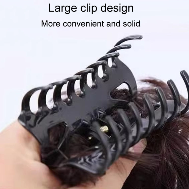Ladies Fluffy Natural Pods Wig Grab Clip Plate Hair Buns(Natural Black) - free shipping - PMC TechLife - Order now!
