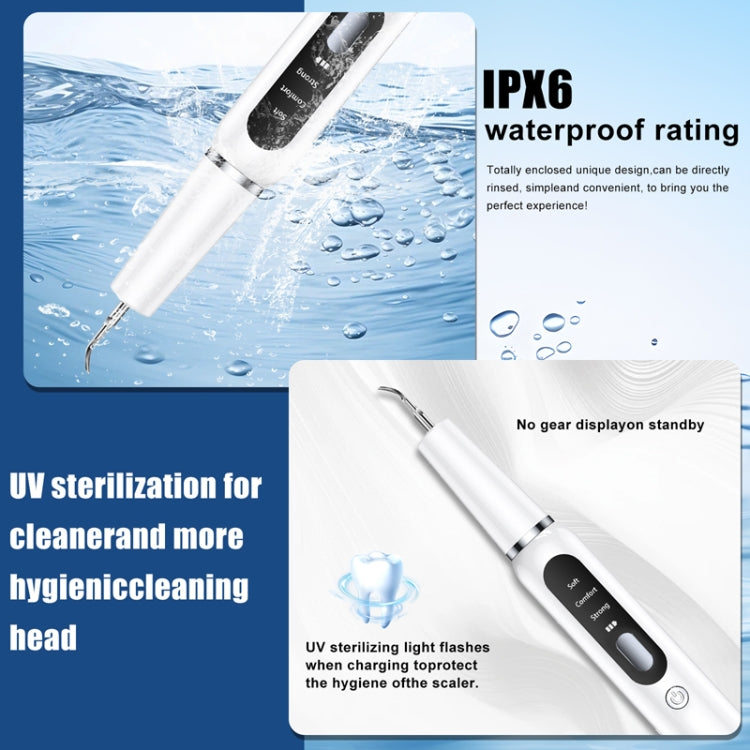 Pet Ultrasonic Teeth Cleaner Dog Electric Teeth Cleaning Tool Home Dentistry Tartar Remover(Black) - Oral Cleaning Tools by PMC TechLife | Online Shopping South Africa | PMC TechLife | Buy Now Pay Later Mobicred