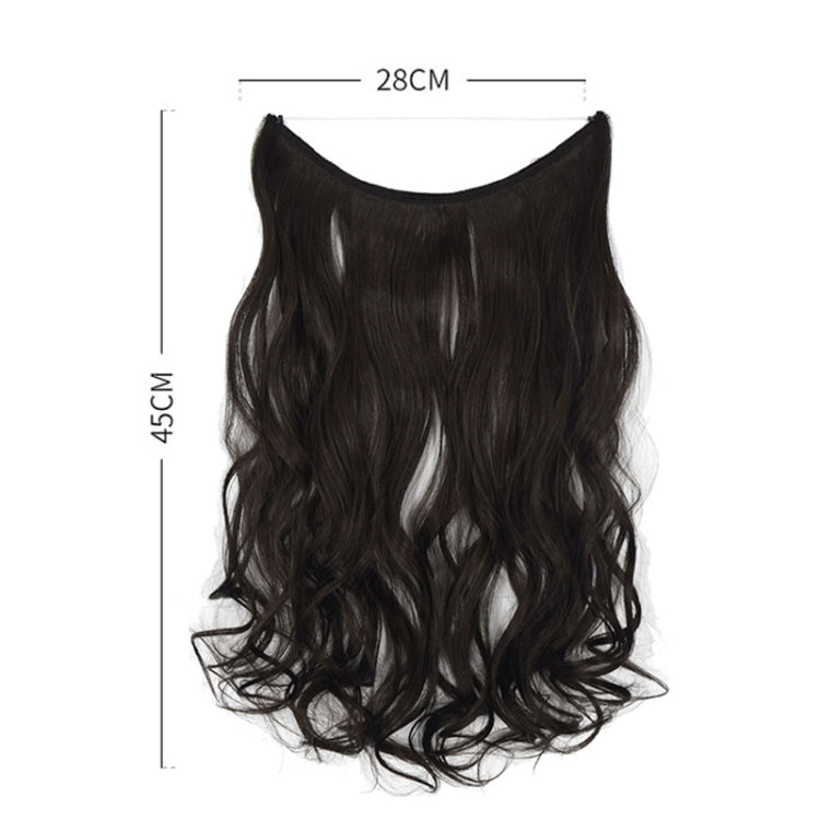 Fishing Line Hair Curtain Long Curly Wig Seamless Hair Extension(2) - free shipping - PMC TechLife - Order now!