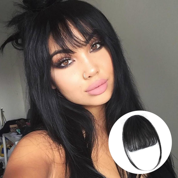 Chemical Fiber Wigs Thin Air Bangs Clip-on Wigs, Color: Light Brown with Sideburns - free shipping - PMC TechLife - Order now!