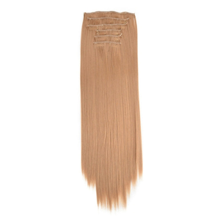 7pcs / Set Clips Long Straight Hair Extension Pieces 16 Clips Chemical Fiber Wigs, Model: 27# - free shipping - PMC TechLife - Order now!