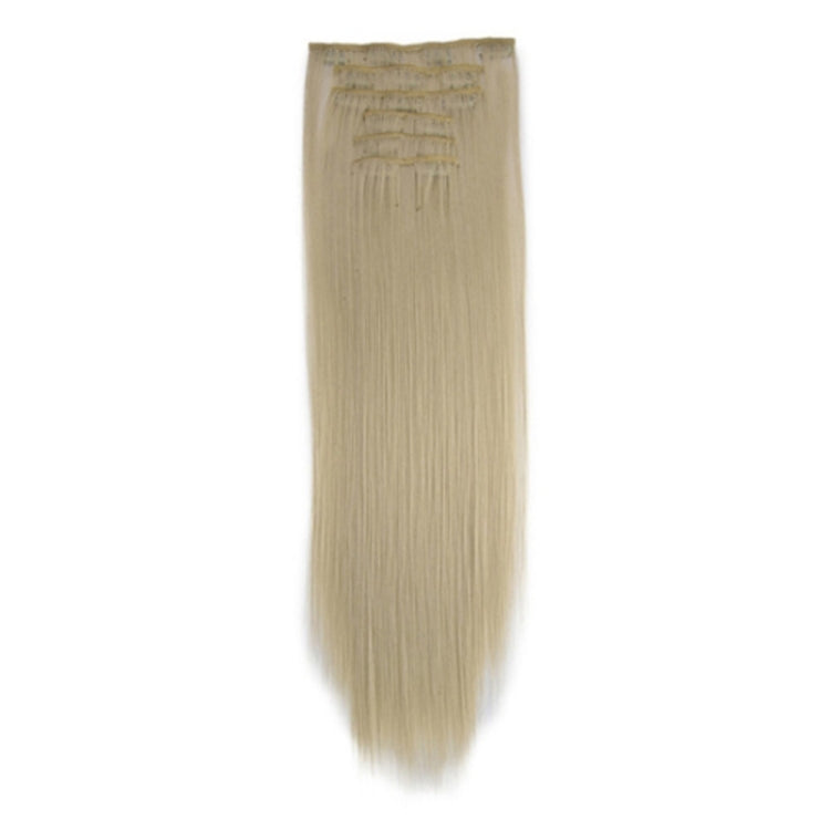 7pcs / Set Clips Long Straight Hair Extension Pieces 16 Clips Chemical Fiber Wigs, Model: 88# - free shipping - PMC TechLife - Order now!