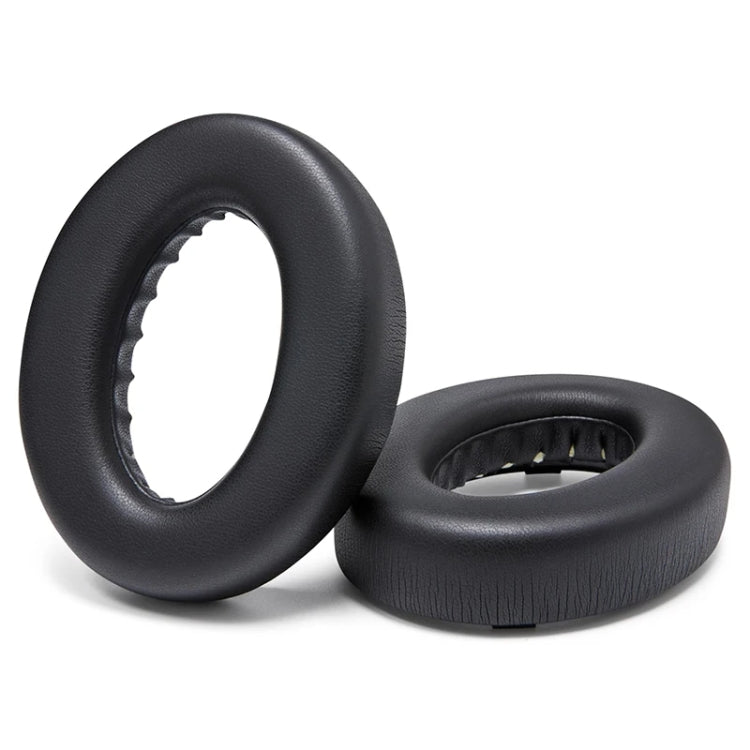 1pair For BOSE QC Ultra Headphone Leather Sponge Cover Earmuffs, Color: Black Lambskin - free shipping - PMC Jewellery - Order now!