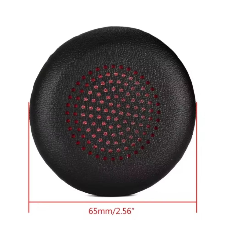 1pair For Plantronics UC B825 Headphone Leather Sponge Cover Earmuffs, Color: Black Mesh Sponge - Earmuff & Pad by PMC Jewellery | Online Shopping South Africa | PMC Jewellery | Buy Now Pay Later Mobicred