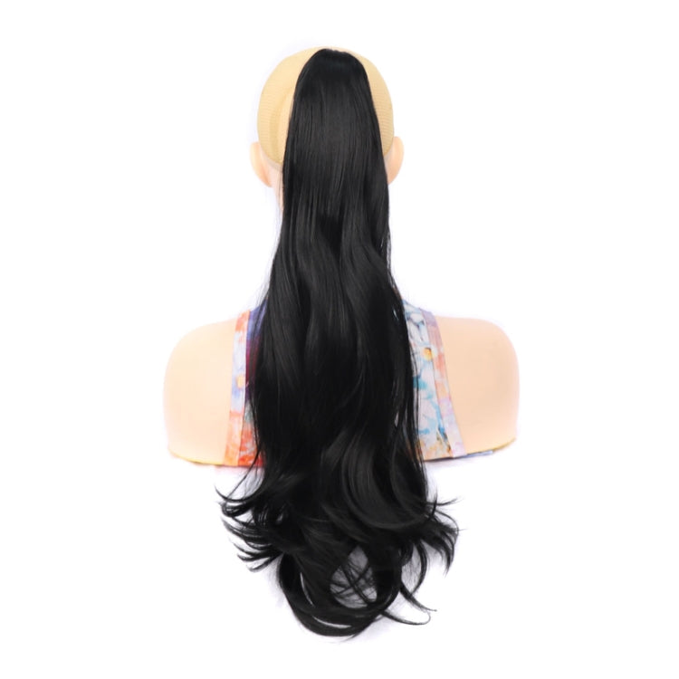 Ladies Claw Clip Inside Button Long Curly Pear Ponytail Wig, Color: 18C# - free shipping - PMC TechLife - Order now!