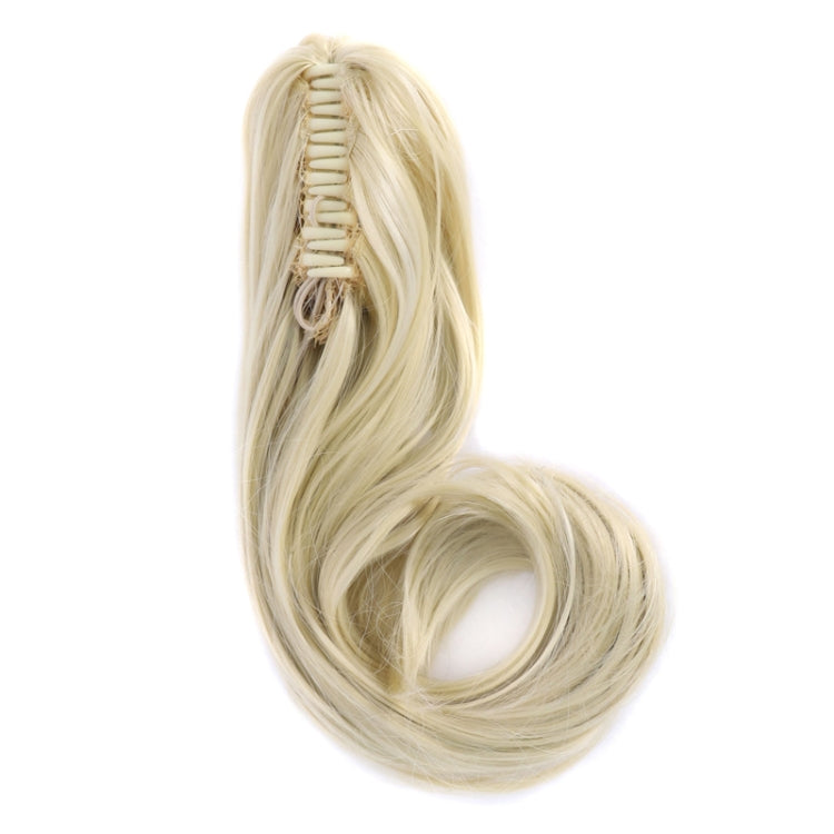 Ladies Claw Clip Inside Button Long Curly Pear Ponytail Wig, Color: 613# - free shipping - PMC TechLife - Order now!