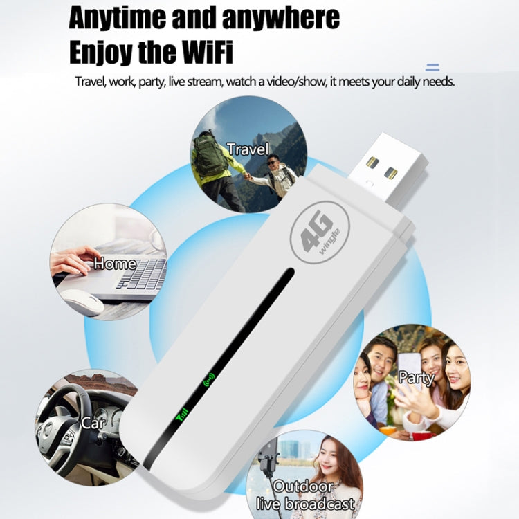 Asian Version U5-5M 4G WiFi Dongle USB Plug-In Router Mobile Hotspot - 4G Mobile Wifi by PMC TechLife | Online Shopping South Africa | PMC TechLife | Buy Now Pay Later Mobicred
