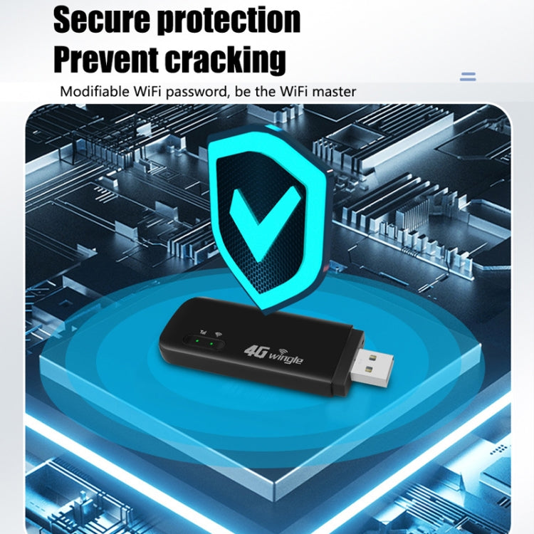 Asian Version U5-5M 4G WiFi Dongle USB Plug-In Router Mobile Hotspot - 4G Mobile Wifi by PMC TechLife | Online Shopping South Africa | PMC TechLife | Buy Now Pay Later Mobicred