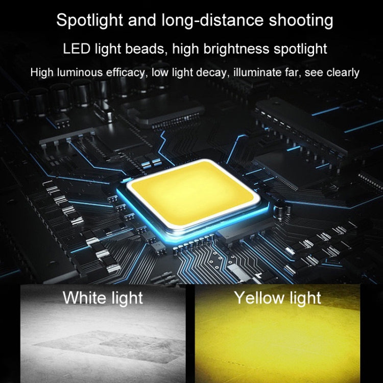 12W Motorcycle Spotlight High Bright Two Color Modified External Waterproof LED Lens Headlight(Always Bright - 3 Wire) - free shipping - PMC TechLife - Order now!