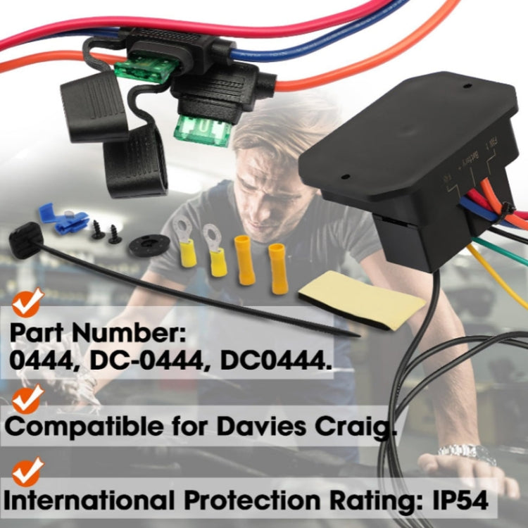 12V Digital Radiator Fan Controller Switch Automotive Fan Wiring Harness - Automobiles Sensors by PMC Jewellery | Online Shopping South Africa | PMC Jewellery | Buy Now Pay Later Mobicred