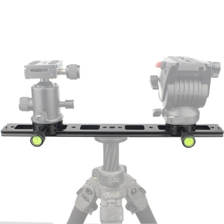 Double Camera Bracket Arca Swiss Quick Release Plate, Spec: PU240 - Quick Release Plate by PMC TechLife | Online Shopping South Africa | PMC TechLife | Buy Now Pay Later Mobicred