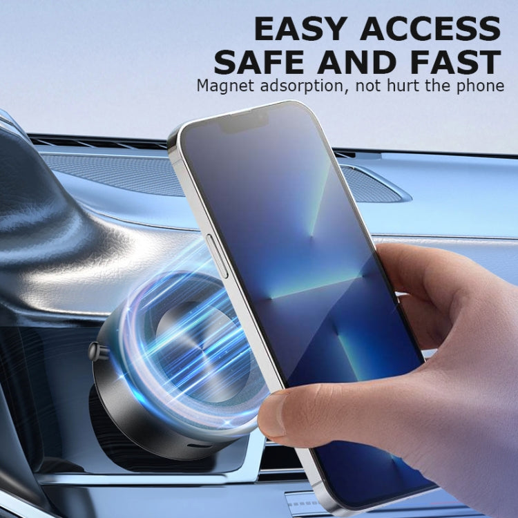 AIMITE M8 Car Phone Holder Vacuum Suction Cup Strong Magnetic Support Bracket(Silver) - Universal Car Holders by AIMITE | Online Shopping South Africa | PMC Jewellery | Buy Now Pay Later Mobicred