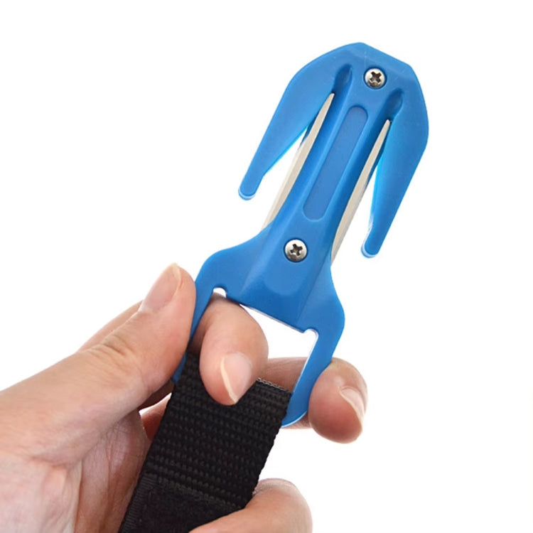 Underwater Portable Diving Rescue Rope Cutter(Black) - Emergency Tools by PMC TechLife | Online Shopping South Africa | PMC TechLife | Buy Now Pay Later Mobicred