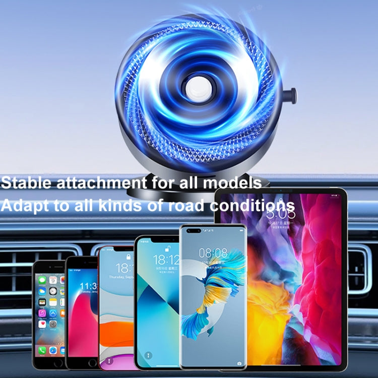 AIMITE M12 Car Phone Magnetic Rotating Holder Vacuum Suction Cup Strong Magnetic Support Bracket(Silver) - free shipping - PMC Jewellery - Order now!