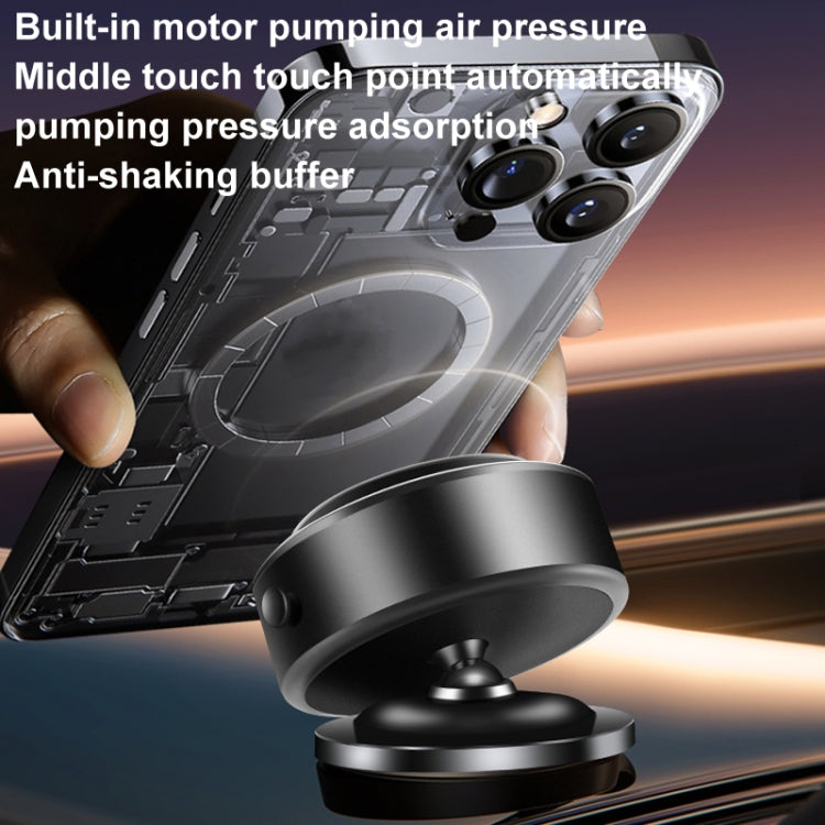 AIMITE M12 Car Phone Magnetic Rotating Holder Vacuum Suction Cup Strong Magnetic Support Bracket(Tarnish Black) - free shipping - PMC Jewellery - Order now!