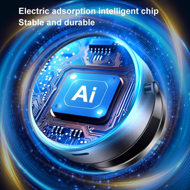 AIMITE M12 Car Phone Magnetic Rotating Holder Vacuum Suction Cup Strong Magnetic Support Bracket(Tarnish Black) - free shipping - PMC Jewellery - Order now!