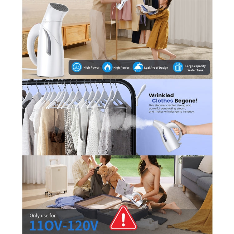 LM-1609S Portable Steam Handheld Electric Iron Home Mini Hanging Iron, Spec: EU Plug - free shipping - PMC TechLife - Order now!