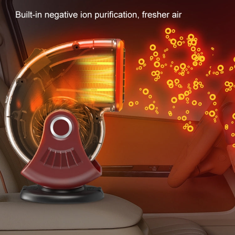 Portable Car Heater Small Fan Defogger, Color: 12V Red - Heating & Fans by PMC Jewellery | Online Shopping South Africa | PMC Jewellery | Buy Now Pay Later Mobicred