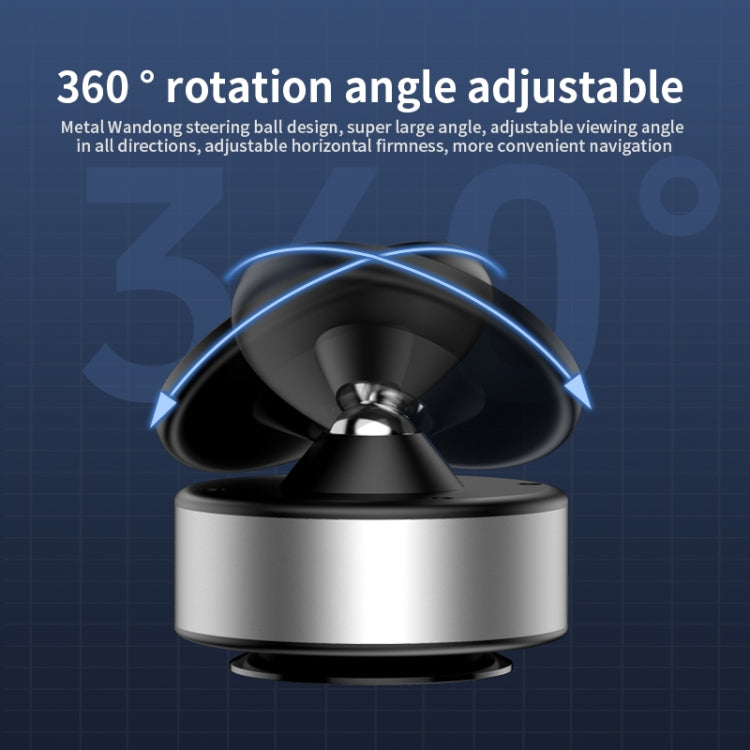 AIMITE X11 Car Vacuum Adsorption Cell Phone Magnetic Holder Universal Adjustable Navigation Support Bracket(Silver Ordinary Model) - free shipping - PMC Jewellery - Order now!