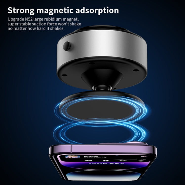 AIMITE X11 Car Vacuum Adsorption Cell Phone Magnetic Holder Universal Adjustable Navigation Support Bracket(Silver Ordinary Model) - free shipping - PMC Jewellery - Order now!