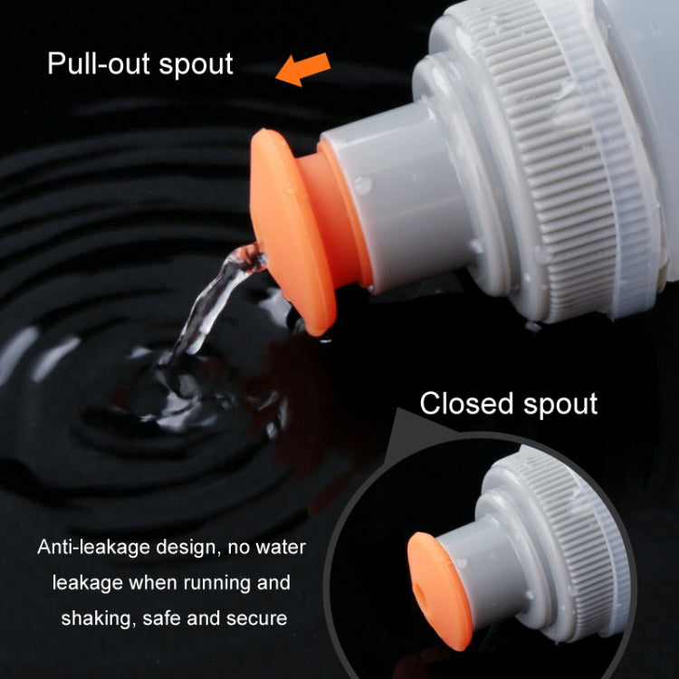 330ml Sports Running Water Bottle Mountain Biking Portable Fitness Large Capacity Curved Water Bottle(White) - free shipping - PMC TechLife - Order now!